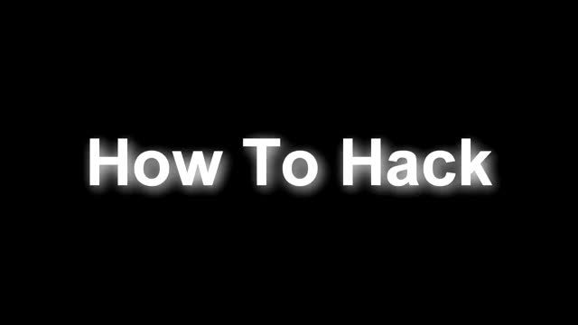HOW TO HAX0R